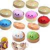 Dumpling Set Slow Rising Dumpling Toys with Steam Basket Design for Stress Relief and Decoration Suitable for All Ages Toys Collection