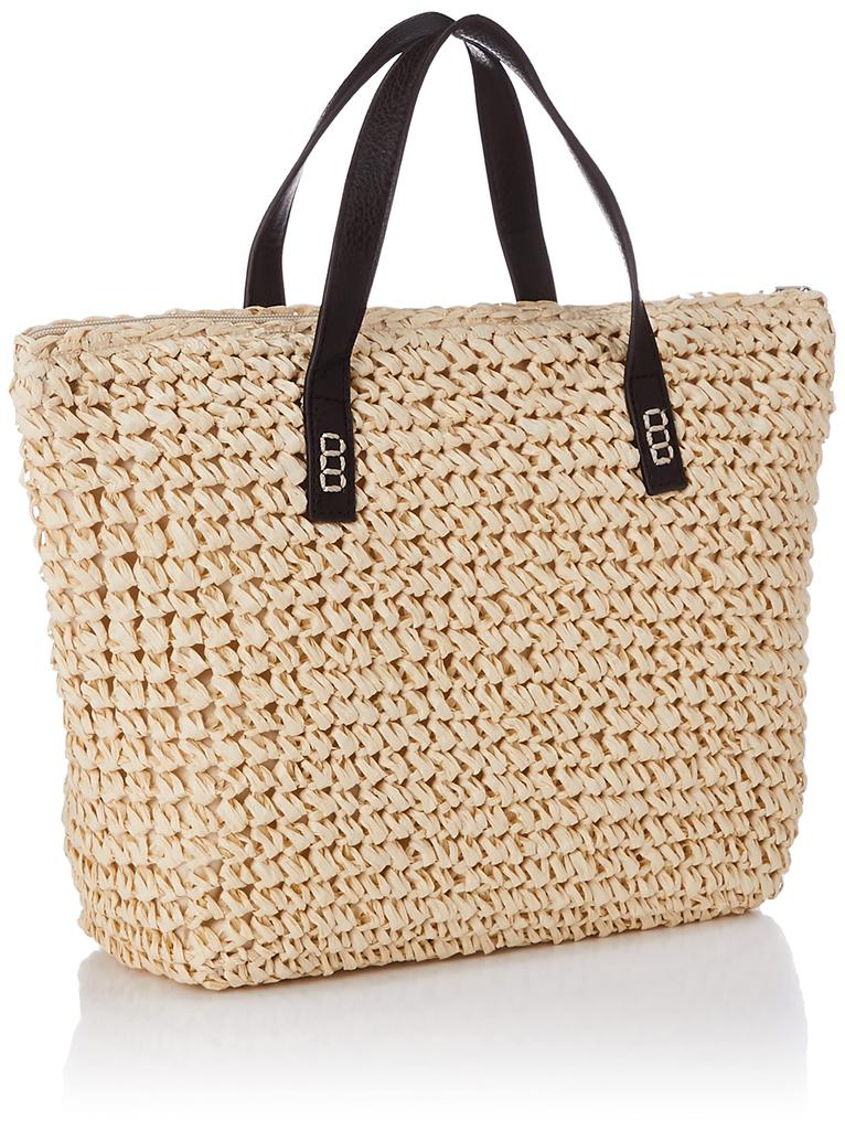 Showa Woven Lunch Polyethylene Made in 27140 Bag, Natural, Insulated, Lining, Japan, ARBRE,