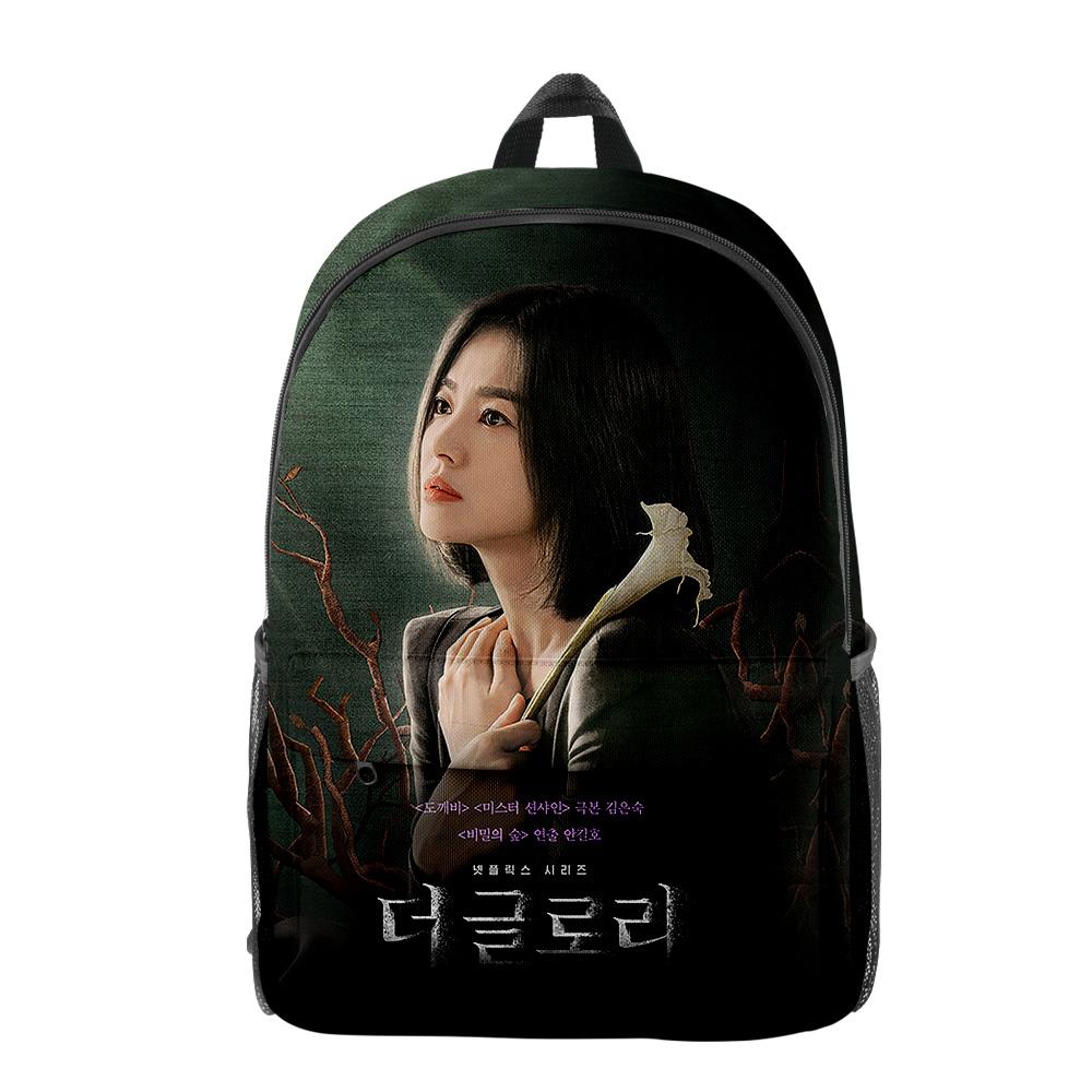 Classic Novelty Cool The Glory Kdrama pupil Bookbag Notebook Backpacks 3D Print Oxford Waterproof Boys/Girls Travel Backpacks