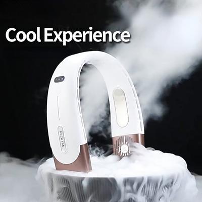Neck Fan Portable Air Conditioner Silent Mini Cooling Fan Usb Rechargeable Bladeless Neck Fan Ventilatore