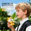 2026 New Cartoon Cat Tongue Automatic Water Blower 3 Minutes Cooling Hot Water Tea Rice Dishes Coffee Mini Fan Air Blower