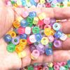 50 pz 8x6mm Forti Perline Luminose Glow In The Dark Pesca Branelli Allentati Del Distanziatore per la Marcatura di Gioielli Accessori Braccialetto FAI DA TE