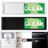 Double Sided Dishwasher Clean Dirty Sign Indicator Cute for Kitchen Fridge