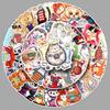 50pcs Cute Animal Knit Cartoon Stickers - Waterproof Journal Graffiti Decoration