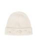 TUOMIO Pom Pom Ribbed Beanie [Cream]