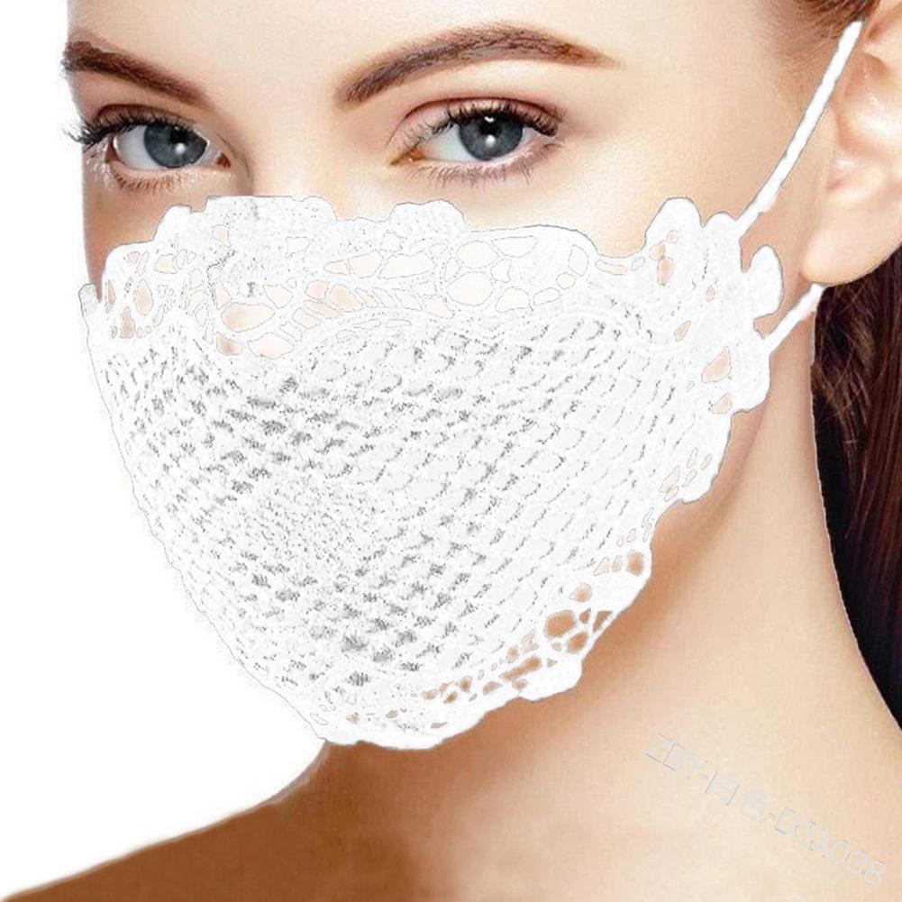 Lightweight Reusable Lace Mask for Women Stylish Protection for Cosplay