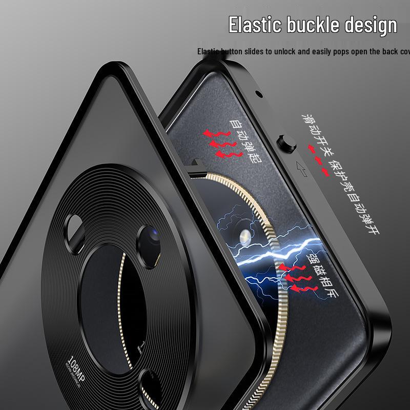 Honor X50gt Magic7Pro Anti-Fall Metal Frame Snap-On Phone Case