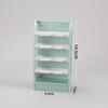 Miniature Dollhouse Supermarket Storage Rack for Kids' Pretend Play