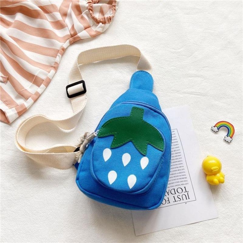 Children's Bag Crossbody Bag Girls Cute Princess Cartoon Breast Bag Korean Version Foreign Style Baby Accessories Bag Canvas Bag