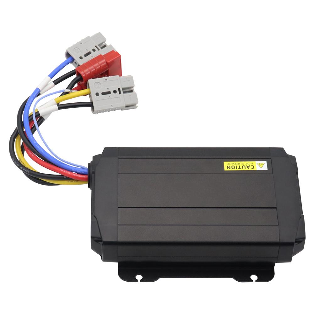 12-24V 25A DC Solar Dual Input Battery Charger Fit for RVs Campers Trailers Boat