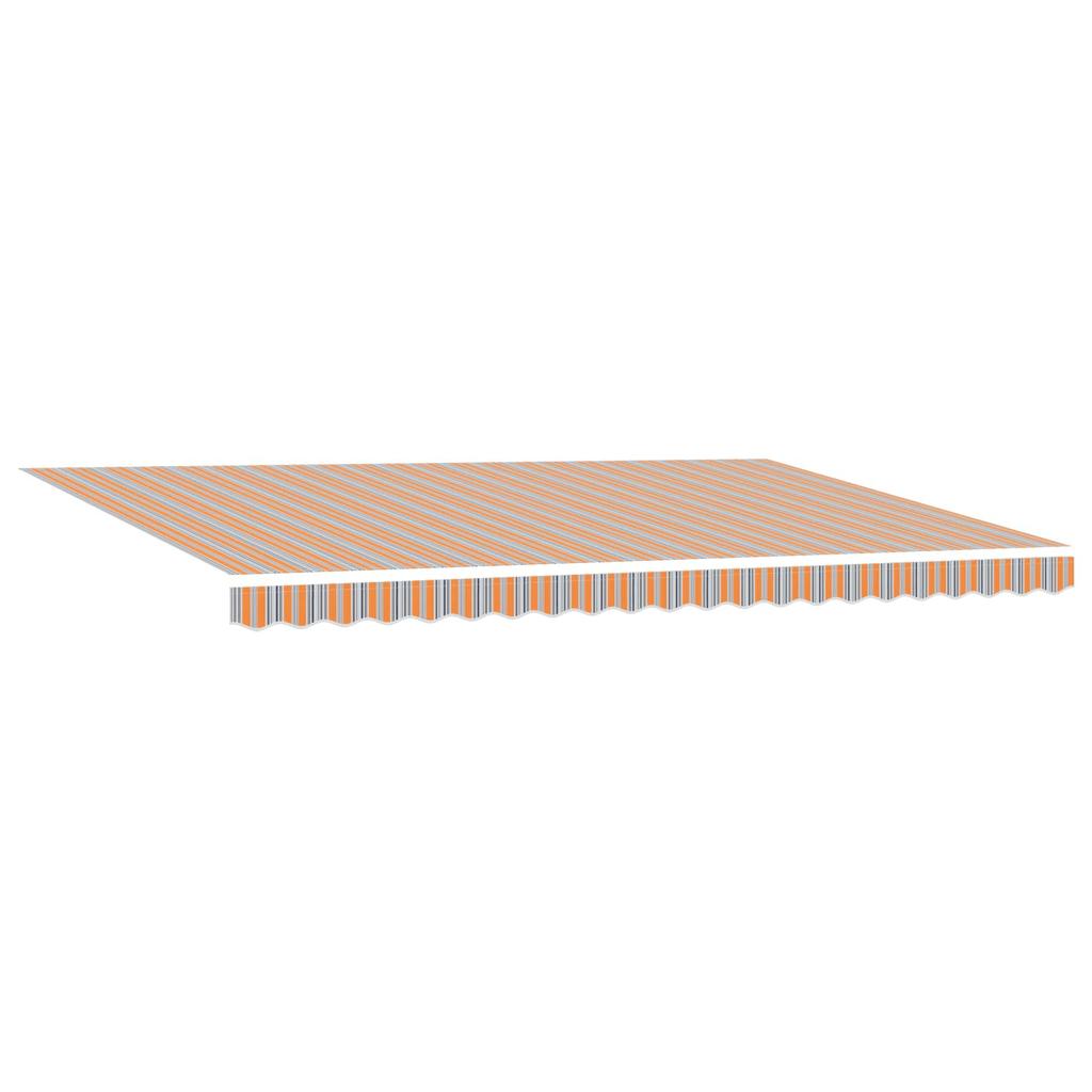 Retractable Awning Multicolor 500 X 300 X 165 Cm Polyester