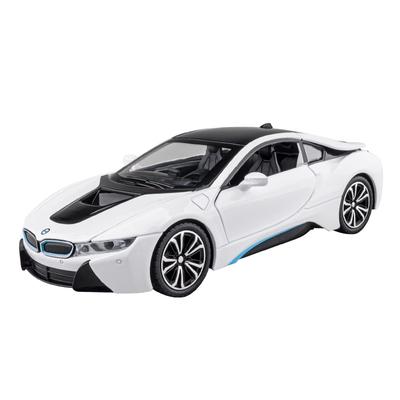 I8 Supercar im Maßstab 1/24, Legierung, Automodell, Druckguss-Metall, Spielzeugfahrzeuge, Sound-/Lichtsimulation, Sammlerstücke, Hobbys, Baby, Kinder, Spielzeug, Geschenke