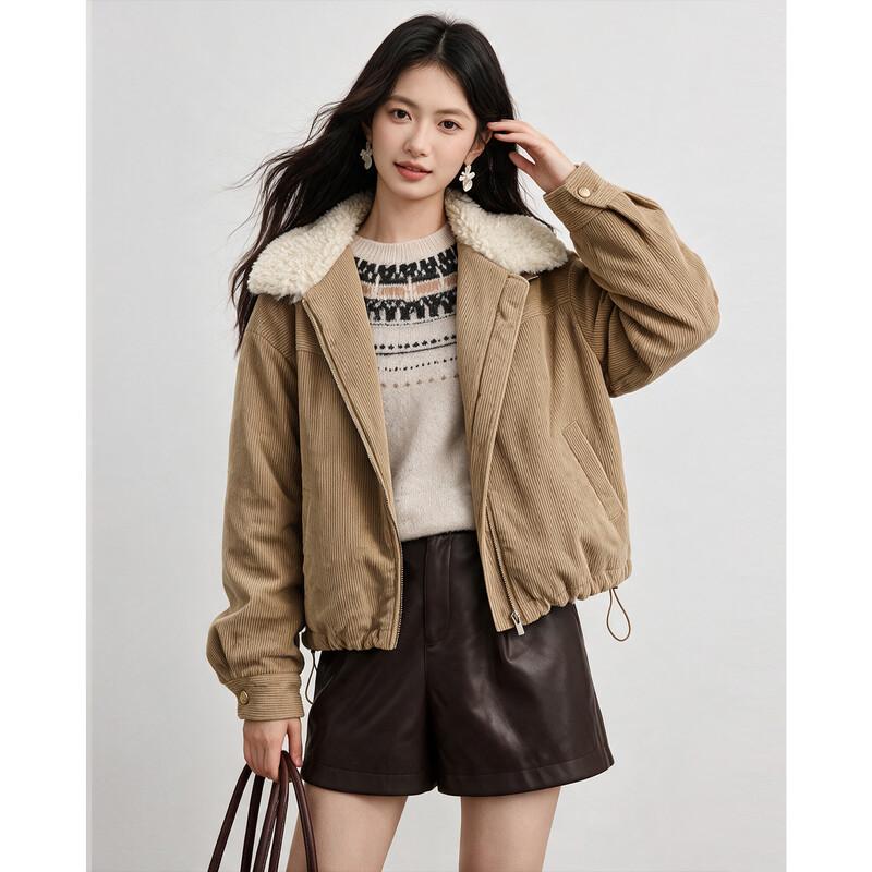 Vintage Corduroy Padded Jacket