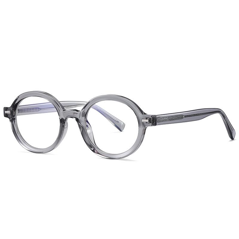 Retro Oval Anti Blue Light Photochromic Reading Glasses For Men Women Diopter +25 To +6 0 High Quality