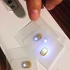 NFC Flash Nail Sticker LED Nail Chip for Smart Luminous Light Nail Sticker Color Gel Nail Polish with Multicolored Chip