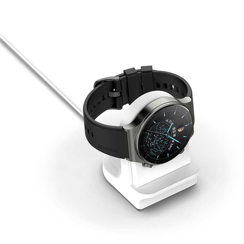 Geeignet für Watch 4/4 Pro Smartwatch Ladekabel Silikonhalter Station Freihändiges Kabel Ladegerät Dock Ständer Halter