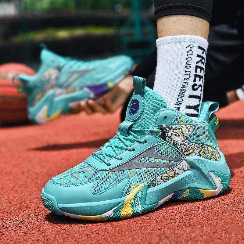 Мужские баскетбольные кроссовки для тренировок на спортивной площадке — фото 5