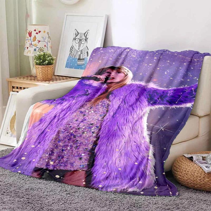 3D S-Swift Fashion Blanket,Soft Throw Blanket for Home Bedroom Bed Sofa Picnic Travel Cover Blanket Kids Gift