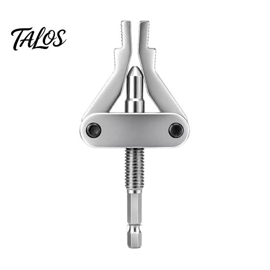 Outil d'extraction de tuyau cassé avec queue hexagonale pour tuyau de 1/2" 3/4" 1", extracteur pour vis, boulon, filetage, vanne, maintenance de plomberie avec