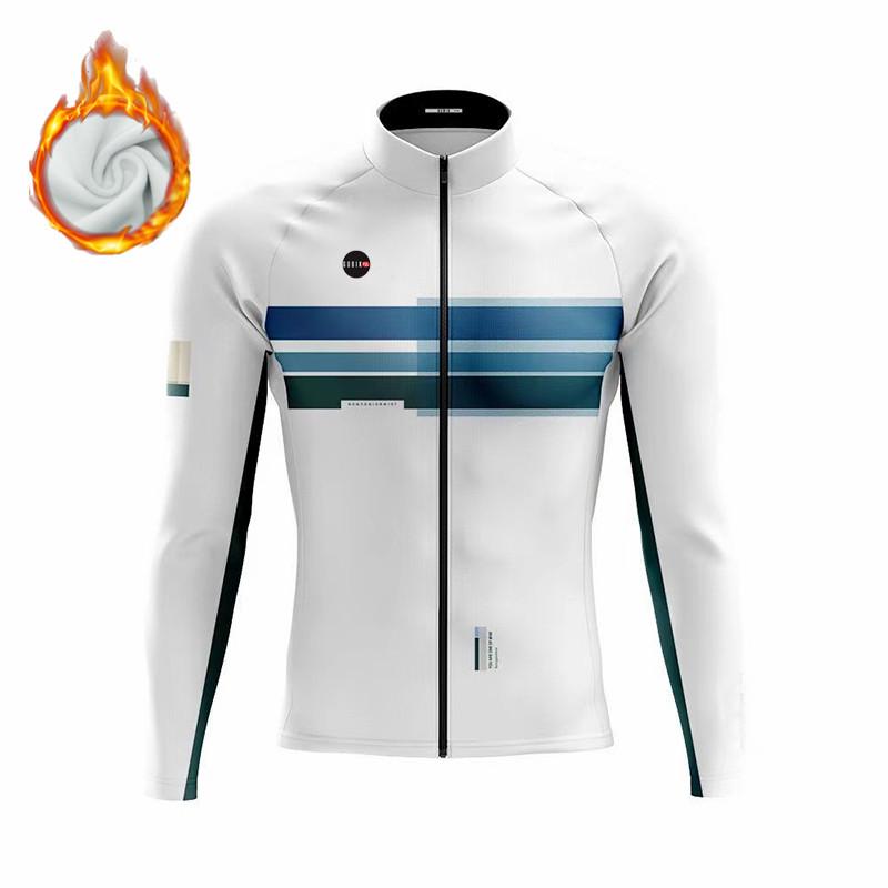 

Gobikful Men s Jackets Thermal Fleece Warm Lightweight Jerseys Camiseta Termica Hombre Invierno 2026 Winter Velvet Warm Cycling Suit Set XS
