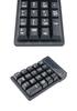 Dual-Mode Wireless Bluetooth Numeric Keypad with 19 Keys & 2.4G USB Receiver for Finance & Accounting