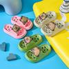Kids Capybara Cartoon Bathroom Slippers Summer Non Slip Drainage Cool Sandals For Boys And Girls Bath Home Shoes