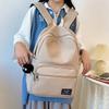 Stylish and simple female student backpack Mori Harajuku trendy ins Japanese casual large-capacity backpack men's new models