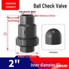 Rongsheng UPVC Ball Check Valve, JIS Standard