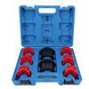 Universal Motorcycle Fork Seal Driver Tool Kit 35 50mm Fork Seal Installer Driver Removal Set for Most Motorbikes 14PCS