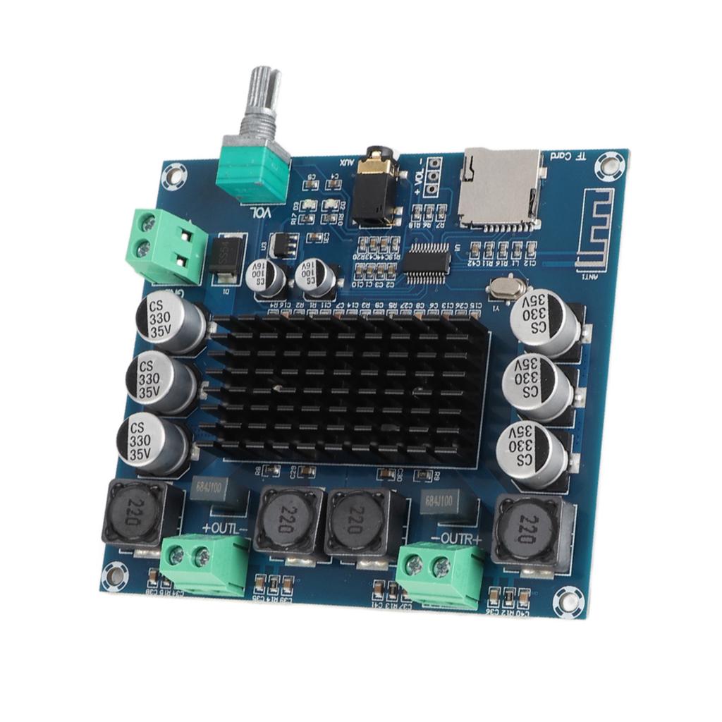 A105 TDA7498 100Wx2 Digital Bluetooth Adjustable Volume Audio Power Amplifier Board