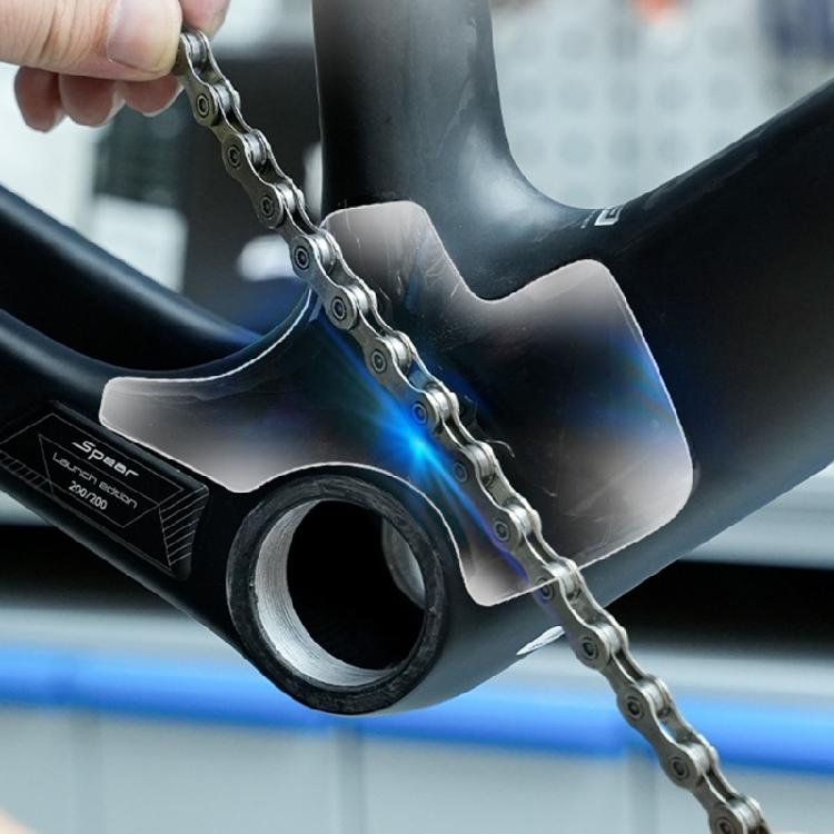 Rennrad Tretlagergehäuse Schutzaufkleber Kratzfest Fahrradrahmen Aufkleber Kratzfester Schutz