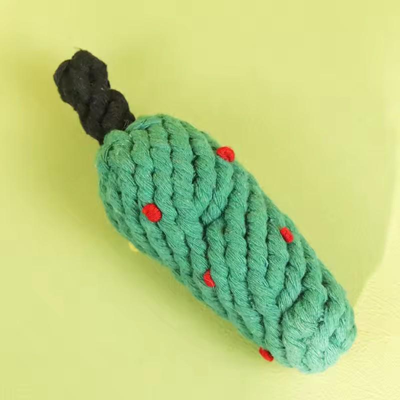 Pet Cotton Rope Slipper Knot Toy For Small Dogs Interactive Chew Toy Dental Clean Teeth Grind Tartar Control Non Toxic Dog Toys
