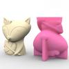 Bear Rabbit Foxes Flowerpot Storage Mold Trinket Holder Tool DIY Home Decor Mold