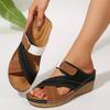 Women Sandals Summer Platform Slippers Comfy Lightweight Wedges Sandals Thick Bottom Non Slip Beach Shoes Woman Zapatos De Mujer