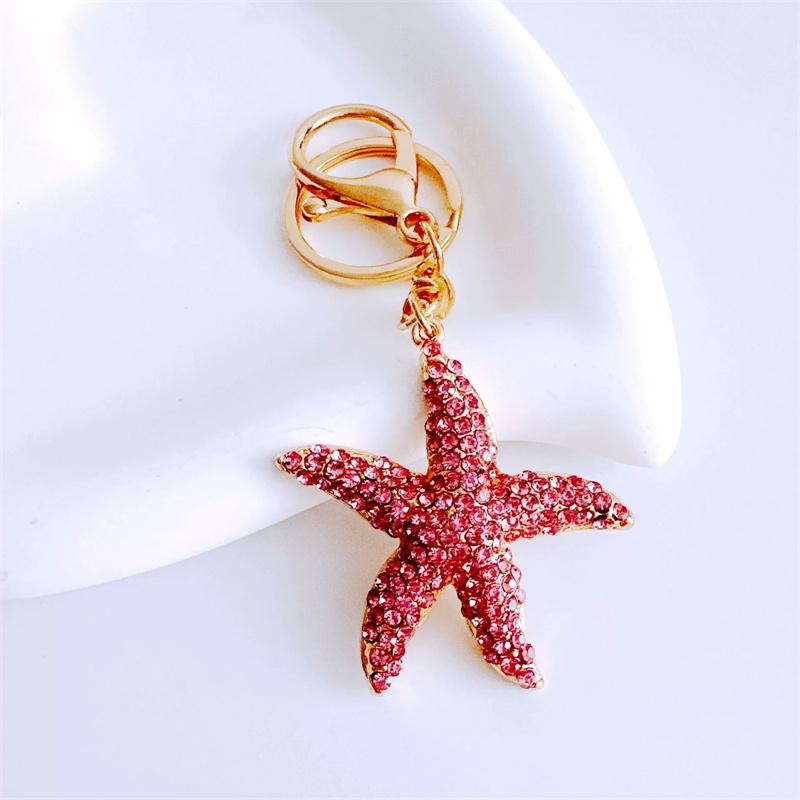 Cute Owl Crystal Rhinestones Crsytal Car Bag Keys Exquisite Pendant Cartoon Trendy Animal Key Chains Bag Charm