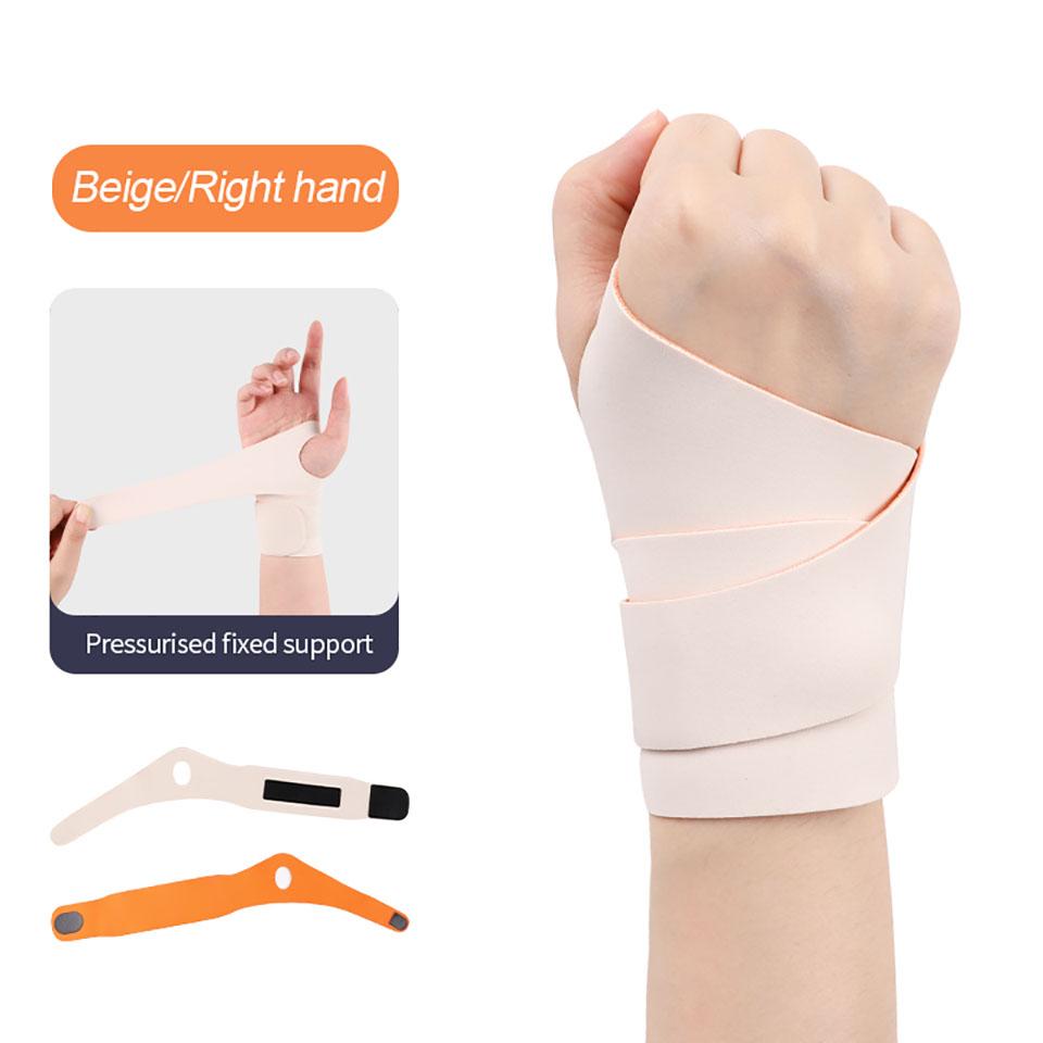 

Thin Wrist Guard Preventing Wrist Sprains Tendon Sheath Joint Strain Immobilizer Badminton Tennis Circumferential Compression