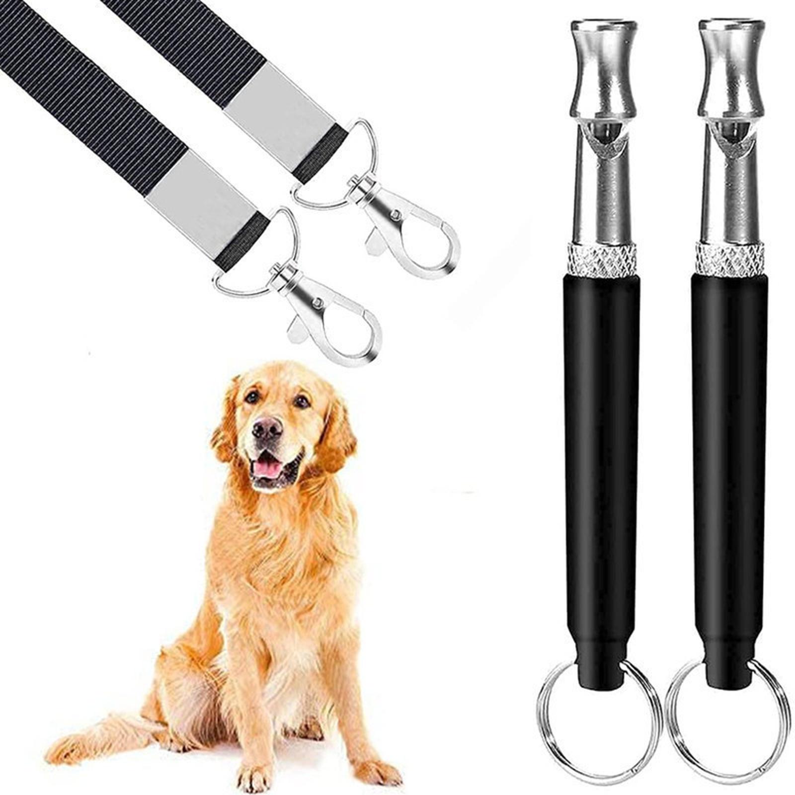 

Dog Training Obedience High Frequency Pet Whistle With Lanyard Stop Barking Bark Control Deterrent Puppy Flute One Size