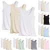 Women's Thin Seamless Quick-Dry Stretch Breathable Sports Tank Tops 3-Pack