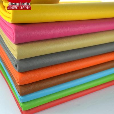 Car Interior PU PVC Faux Leather: Soft & Hard Upholstery for Sofa, Luggage, and Sliding Doors - Small Lychee Texture