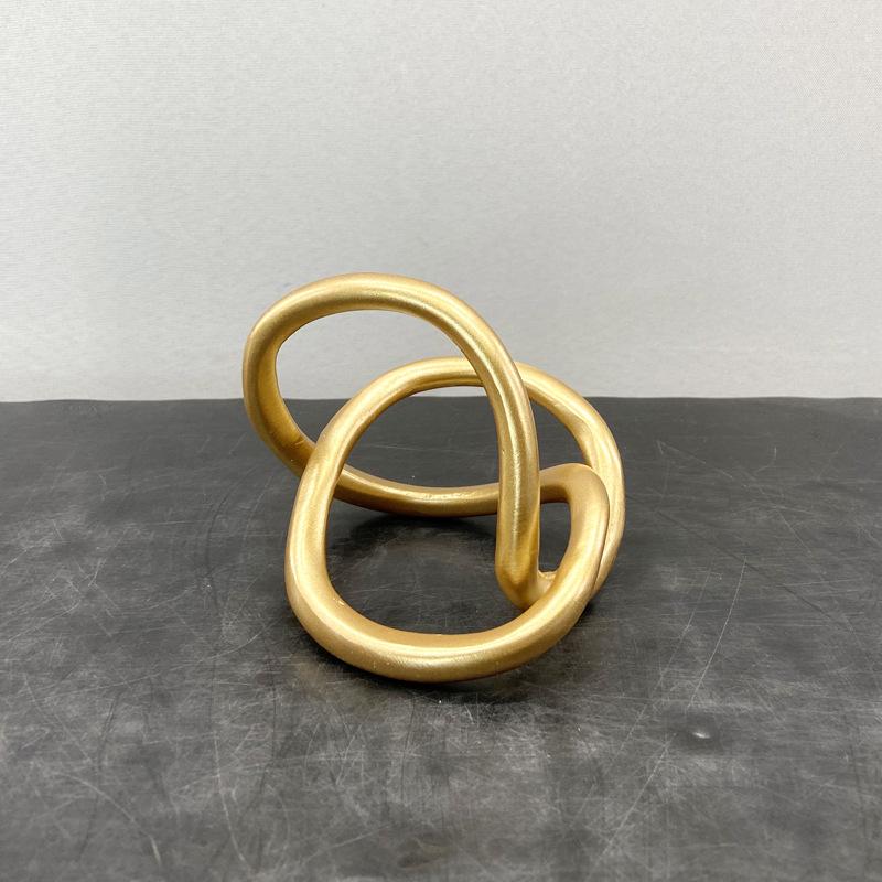 Простая современная черная смола абстрактные веревочные украшения книга город модель дома офис продаж гостиная мягкая мебель