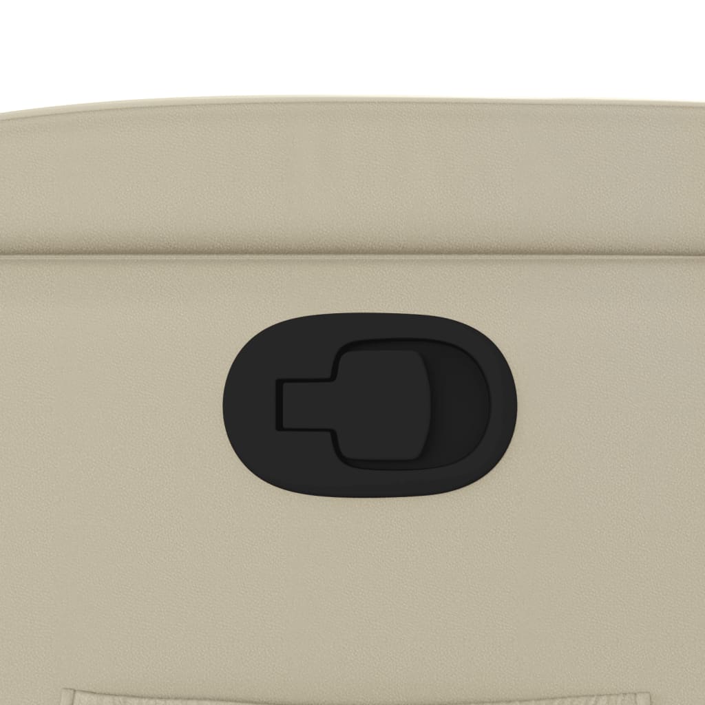 Relax Chair Cream Synthetic Leather
