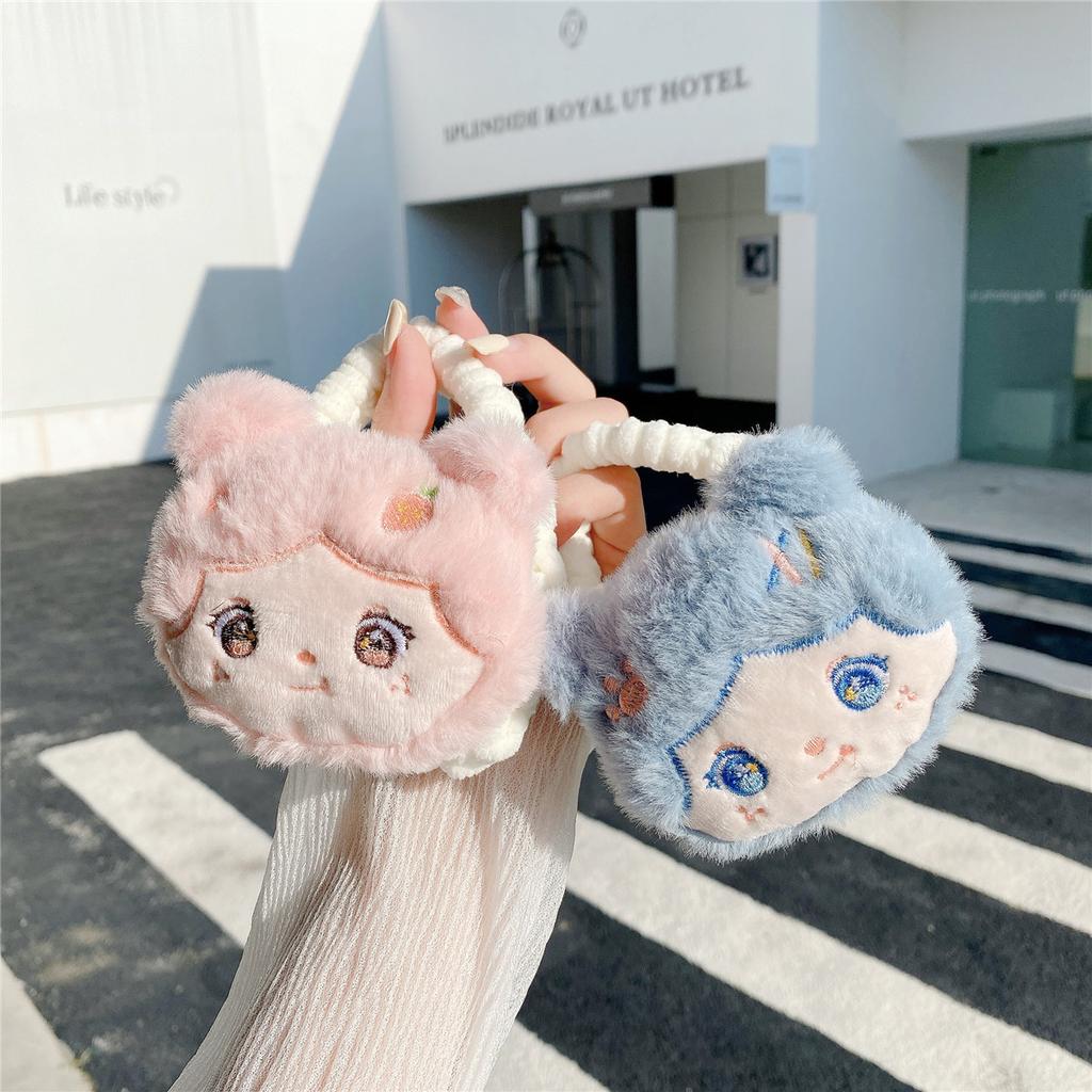 Cute Plush for Apple AirPods Second Generation Bluetooth Headset Case Apple Pro1 Generation Earphone Case Female
