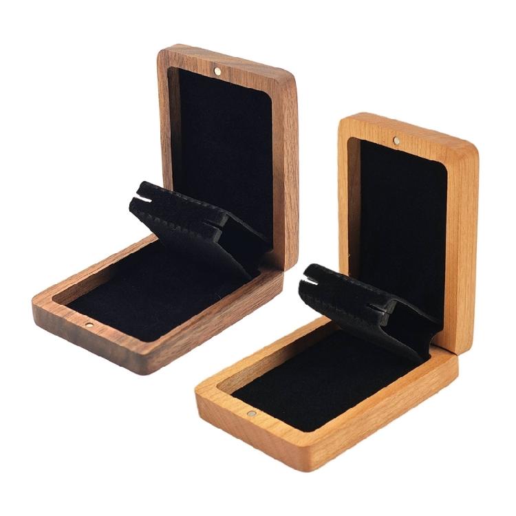 Portable Jewelry Organizers Jewelry Storage Box Wood Texture Jewelry Case Earring Organizer Suitable for Earring Jewelry