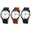 Leather Antique Waterproof Leather Strap Waterproof Analog Quartz Watch Simple Accessories Birthday Christmas Day Present Men's Watch Men's -