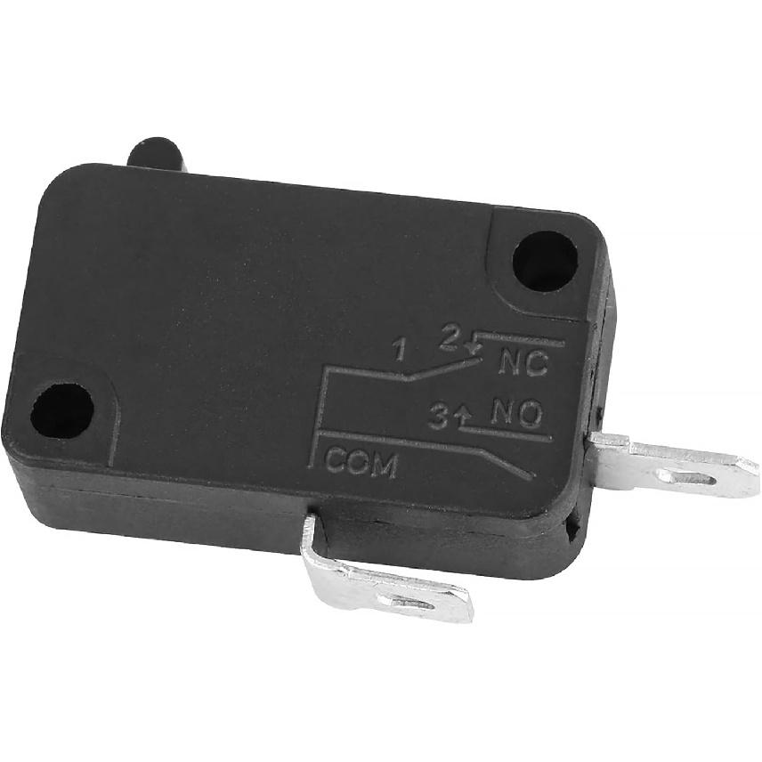 KW7-0 Micro Switch, Replacement for Air Fryer XL, Power XL, Vortex, Microswitches for Microwave Oven & Induction Cooker - Normally Open, 16A