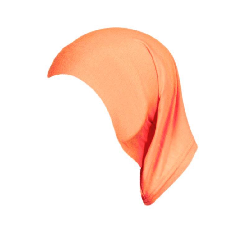 Silk Milk Elastic Undercap Ethnic Snood Solid Color Head Wrap