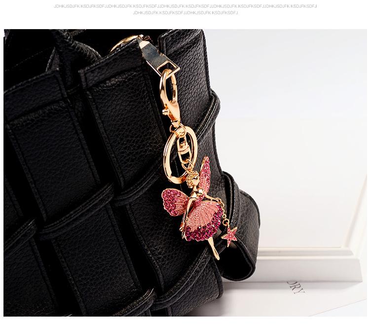 Ευρωαμερικανικό Αγγελικό Μπρελόκ Μπαλαρίνας: Γυναικείο Κρεμαστό Τσάντας & Κρεμαστό Αυτοκινήτου