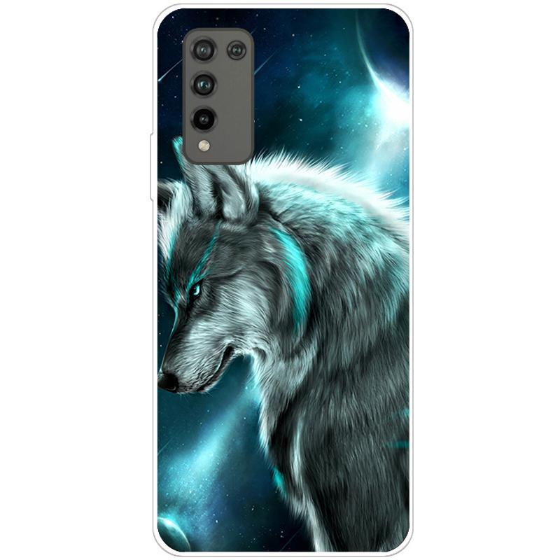 Für Huawei Honor 10X Lite Hülle Silikon Weich Niedlich Tier Handyhülle für Honor 10X Lite Hülle Honor10X 10 X Lite Fundas 6,67 Zoll