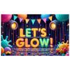 Photo Prop LED Neon Banner Party Decoration Glow Effect Neon Sign For Festival Decoration Party Celebration Night Event