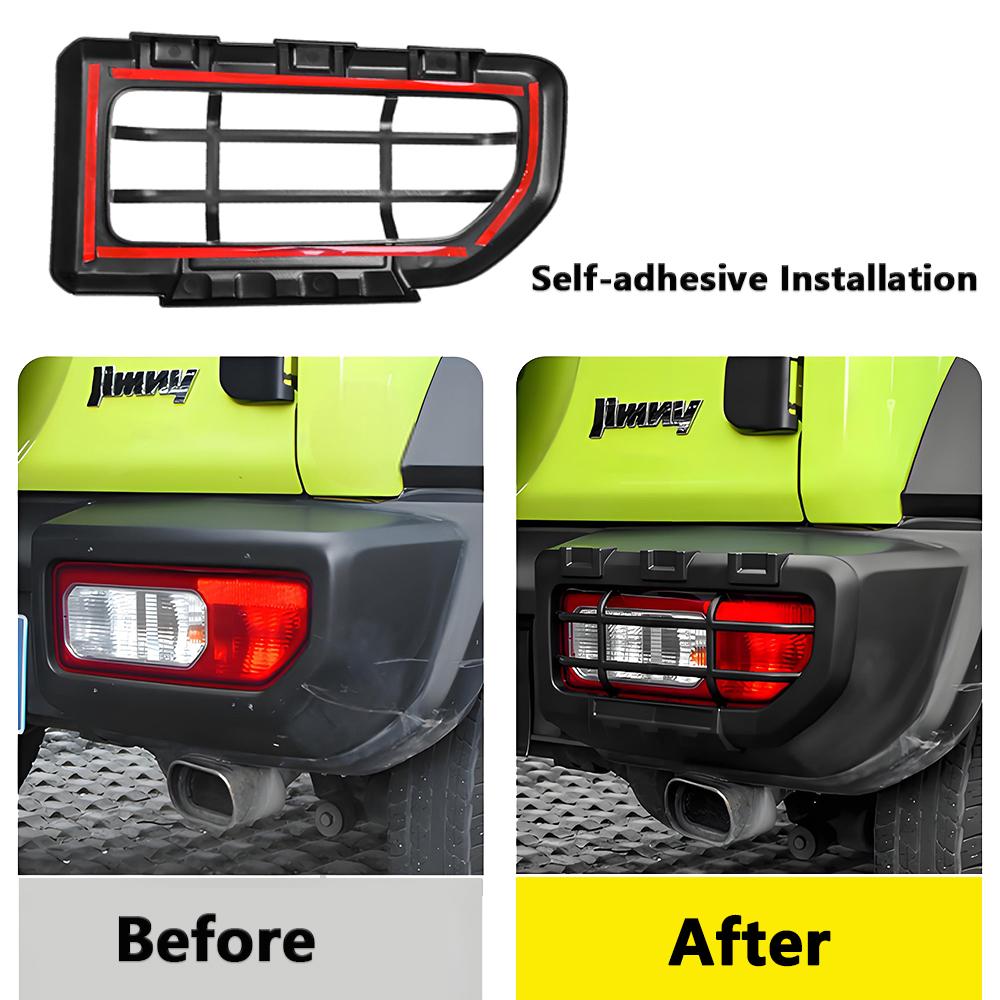 Front Light Taillight Cover Trim Kit For Suzuki Jimny JB64 JB74 2019-2026 Fog Light Guard Decoration Exterior Tuning Accessories
